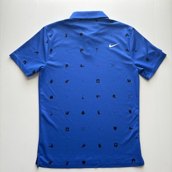 Men’s Nike Golf Tour Dri-Fit Icon Print Polo Shirt Small New With Tags MSRP $80 - Picture 2 of 6